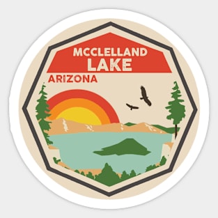 Mcclelland Lake Arizona Sticker